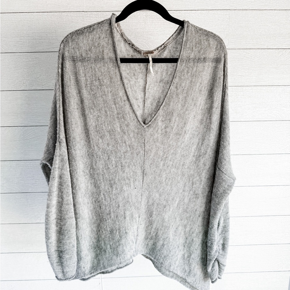Free People grey sweater
